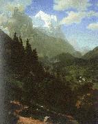 The Wetterhorn Albert Bierstadt